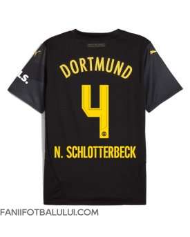 Borussia Dortmund Nico Schlotterbeck #4 Tricou Fotbal Replică 2024-25 Barbati Deplasare
